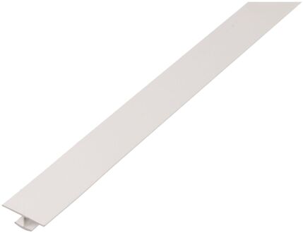 H-profiel - Pvc Wit - 4x25x12mm 2m