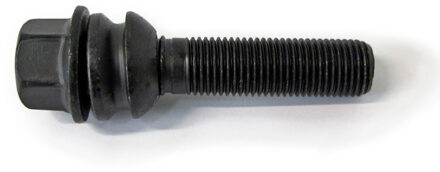 H&R Wielbout bolkonisch met bewegende ring R14 M14x1.50 - Lengte 29mm - Zwart (bv. Porsche, VW T5, V HRB1452907