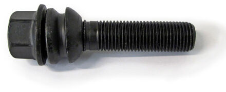 H&R Wielbout bolkonisch met bewegende ring R14 M14x1.50 - Lengte 43mm - Zwart (bv. Porsche, VW T5, V HRB1454307