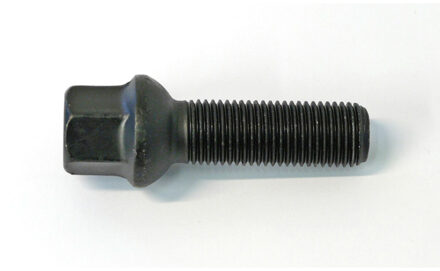 H&R Wielbout bolkonisch R13 M14x1.25 - Lengte 50mm - Zwart (special) HRB14255003