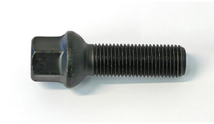 H&R Wielbout bolkonisch R13 M14x1.50 - Lengte 40mm - Zwart (bv. VAG) HRB1454003