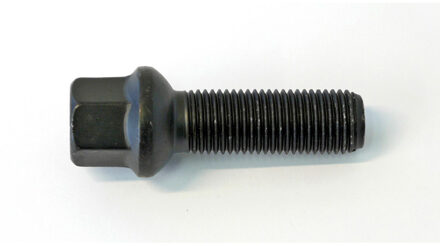 H&R Wielbout bolkonisch R14 M14x1.50 - Lengte 60mm - Zwart (bv. Mercedes, VW T4) HRB1456002