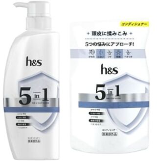 H&S 5 In1 Hair & Scalp Solution Conditioner 340g
