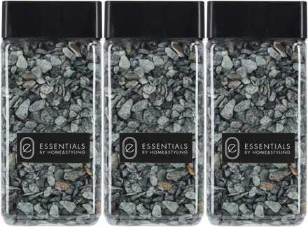 H&S Collection Decoratie steentjes/hobby steentjes - Groen - 1650 ml - 5/8 mm