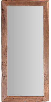 H&S Collection Spiegel - hout - rechthoek - 100 x 70 cm - wandspiegel
