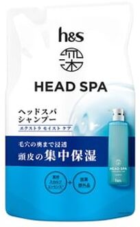 H&S Head Spa Extra Moist Care Shampoo 350g Refill