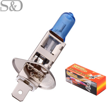 H1 100W 24V Halogen Bulb Super Xenon White Fog Lights High Power Car Headlight Lamp Car Light Source parking D030