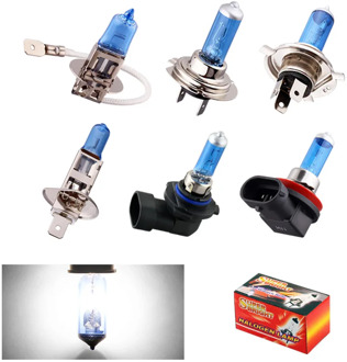 H1 H3 H4 H7 H8 H9 H11 HB3 HB4 9006 55W 5000K Super Bright White car light halogen lamp bulb Car Styling Headlight Fog Lights