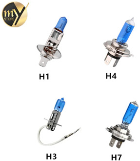 H1 H3 H7 H4 24V 100W Super Bright Fog Lights Halogen Bulbs High Power Headlight Lamp Car Light Source auto parking White