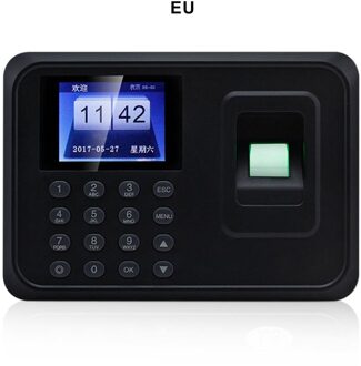 H1 Vingerafdruk Presentielijst Machine Presentielijst Machine Vingerafdruk Ponskaart Machine Aanwezigheid Machine EU plug