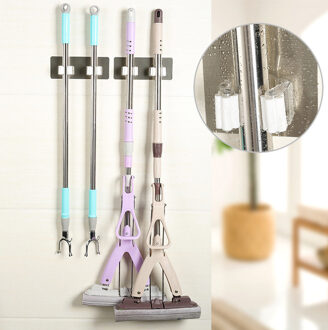 # H25 1 Pc 17.8*7 Cm Wandmontage Mop Organizer Houder Borstel Bezem Hanger Magazijnstelling keuken Tool Schoen Hanger