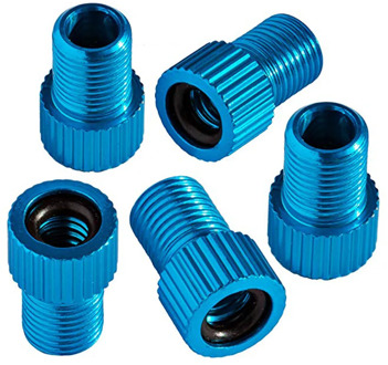 #H25 5PC Quality Aluminum Alloy Valve Adapter Bicycle Road Racing Bike Inner Tube Bicycle Valves Inner Tube Bike Accessories