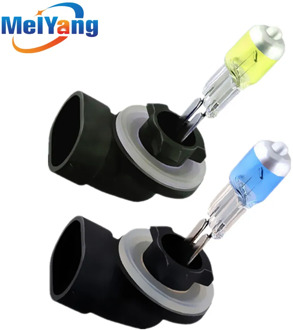 H27 881 894 Super Bright White Fog Halogen Bulb Hight Power 27W Car Head Light Lamp DRL Day Running Lights Yellow Amber 12V