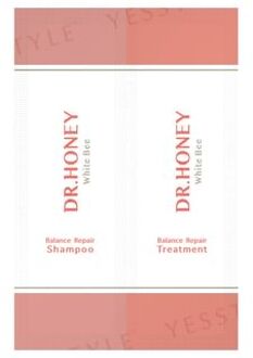 H2o DR.HONEY White Bee Balance Repair Shampoo & Trearment Sachet Set 10ml+10g