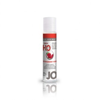 H2O Strawberry Kisses - Glijmiddel op Waterbasis - Aardbei - 30ml