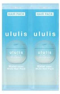 H2o ululis Water Conc Mizu Hair Pack EX Moist 10g + 10g