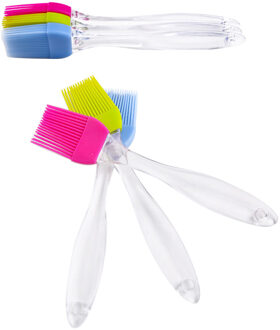 # H30 Willekeurige Kleur Silicagel Borstel Hoge Temperatuur Bakken Barbecue Borstel Bakken Tool Pastry Bbq Bedruipen Siliconen Olie Borstel