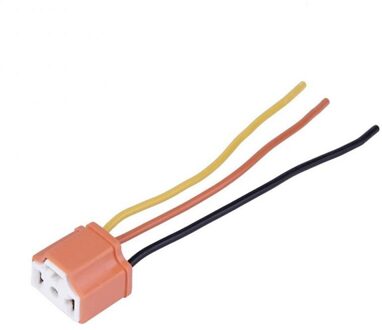 H4/9003/HB2 Led Vrouwelijke Pigtail Keramische Koplamp Connector-Plug-Adapter-Socket Plug Adapter Socket auto Lamp Auto Accessoires