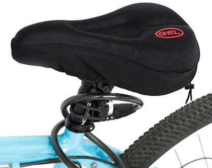 # H40 Fietsen Pad Fiets Seat Cover Kussen Accessoires Breder Fiets Siliconen Kussen Soft Pad Fiets Silicagel Seat Zadel