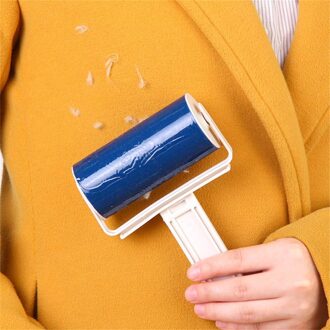 # H40 Wasbaar Lint Roller Trui Kleverige Hair Remover Brush Wasbaar Tapijt Laken Stofverwijdering Borstel