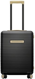 H5 RE Series Cabin Luggage all black Harde Koffer Zwart - H 55 x B 40 x D 24