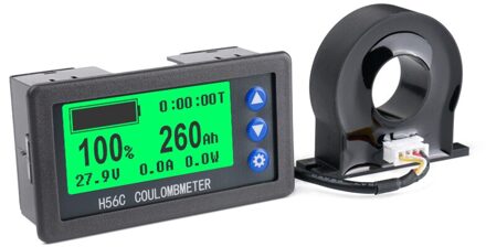 H56CH Holcoulomb Meter Lithium-Lood-zuur Batterijen Batterij Display Elektrische Voertuig Saloon Auto Batterij Meter 100V200A
