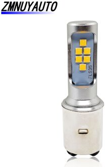 H6 BA20D LED Motorfiets Koplamp Lampen Mistlamp 1200LM DRL Lamp Golgen Geel Scooter Accessoires Moto DRL Verlichting Voor Suzuki