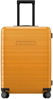 H6 Essential Check-In Trolley M glossy bright amber Harde Koffer Geel - H 64 x B 46 x D 24