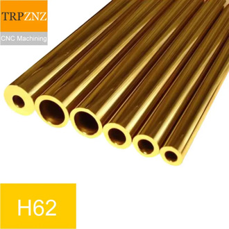 H62 brass tube,OD 3x0.5,4x0.5,5x0.5,6x0.5,50mm,100mm length,Capillary Hollow brass tube,Thick wall Thin wall Large Diameter,