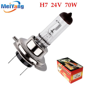 H7 70W 24V Halogen Bulb Super Xenon Fog Lights High Power Car Headlight Lamp Source parking auto Yellow