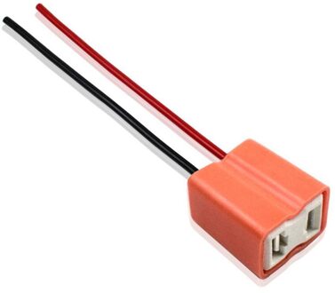 H7 Koplamp Lamphouder Keramische Auto H7 Socket Keramische Conversie Plug Connector Lamp Koord Auto Houder V5E2