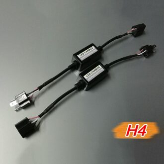 H7 Led Canbus Foutloos Decoder Voor H4 Led Koplamp Lamp Kits Voor Auto Mistlampen H7 9005 9006 9012 adapter Anti-Flicker