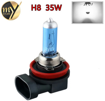 H8 35W Halogen Bulbs super white Headlights fog lamps light running Car Light Source parking 6000K 12V High Power