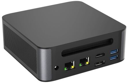 H90 Mini PC Desktop Computer 16G DDR4 Dual Channel 512GB SSD Storage