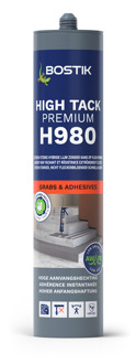 H980 High Tack Premium | 290 ml | Zwart (12 stuks) - 30614679