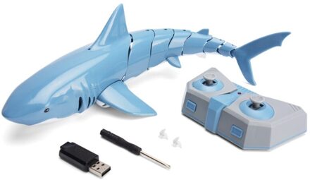 Haai Afstandsbediening Speelgoed, 2.4G Afstandsbediening Gesimuleerde Shark Boot, onderwater Afstandsbediening Elektrische Racing Boot Speelgoed Boot