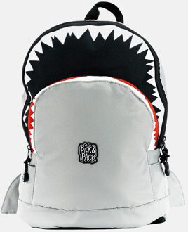 Haaienvorm Rugzak M Grijs Multikleur