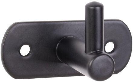 Haak 60x39x40mm Zwart