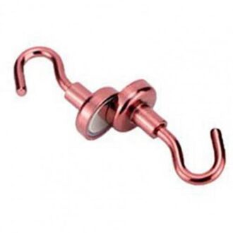 Haak Draagbare Permanente Multicolor Sterke Magnetische Haak Voor Home groen