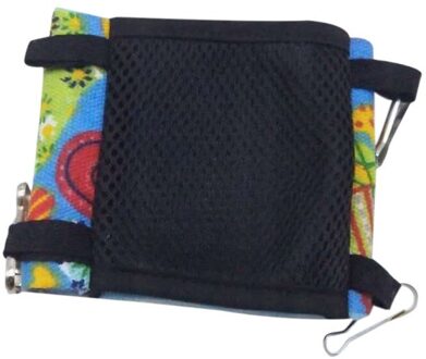 Haak Hangmat Hamster Chinchilla Double-layer Ademend Mesh Opknoping Bed Nest Kleine Huisdier Comfort Slaapzak B / L