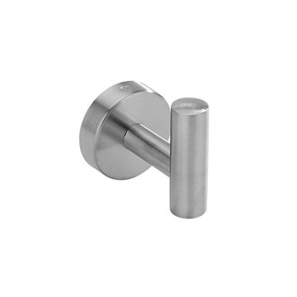 Haak Moderne Muur Hook Holder Voor Badkamer Keuken Garage Hotel Wandmontage Handtas Opslag Hanger Badkamer Rack # Td zilver