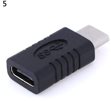 Haakse Usb 3.1 Type C Male Naar Vrouwelijke USB-C Converter Adapter Voor Smart Telefoon Voor Samsung A5