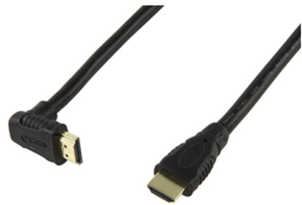 Haakse vergulde HDMI (1.3) kabel [diverse lengtes]