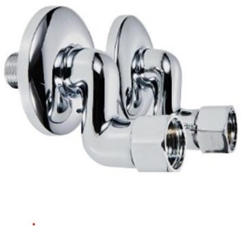 Haakstroomaansluiting, 3/8"ET x 1/2"IT, 30 mm, met rozet (2x) - 986266155