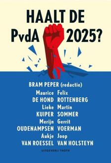 Haalt de PvdA 2025? - Boek Bram Peper (9068687301)