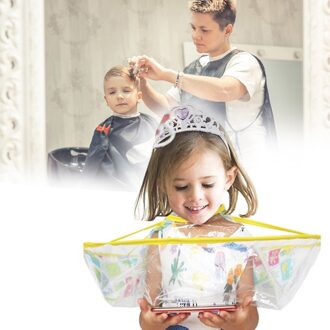 Haar Accessoires 1Pc Haar Warp Diy Haar Snijden Mantel Paraplu Cape Salon Kapper Thuis Kappers Cape Cover Doek