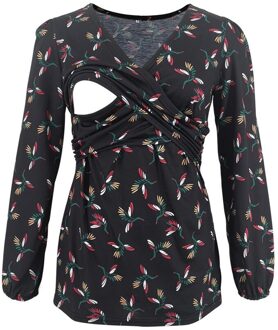 Haar Accessoires Hoofdband 3Pcs Kids Afdrukken Bloemen Hoofdband Meisjes Baby Elastische Strik Accessoires Haarband Set zwart / Xl