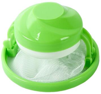Haar Bal Removal Tool Wasmachine Haar Bal Zuig Remover Stok Zak Herbruikbare Filter Mesh Pouch Wasserij Gereedschap Accessoires groen
