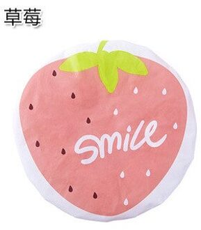 Haar Beschermende Fruit Douche Cap Watermeloen Vrouwen Bad Sauna 'S Hoed Badmuts Elastische Band Cap Anti-Zuurkast Fruit spa Cap Kids aardbei