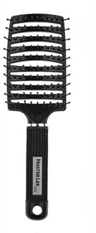 Haar Borstel Haar Massage Kam Anti Statische Anti Tangle Haarborstel Hair Care Salon Kappers Styling Tools Voor Vrouwen 016 zwart